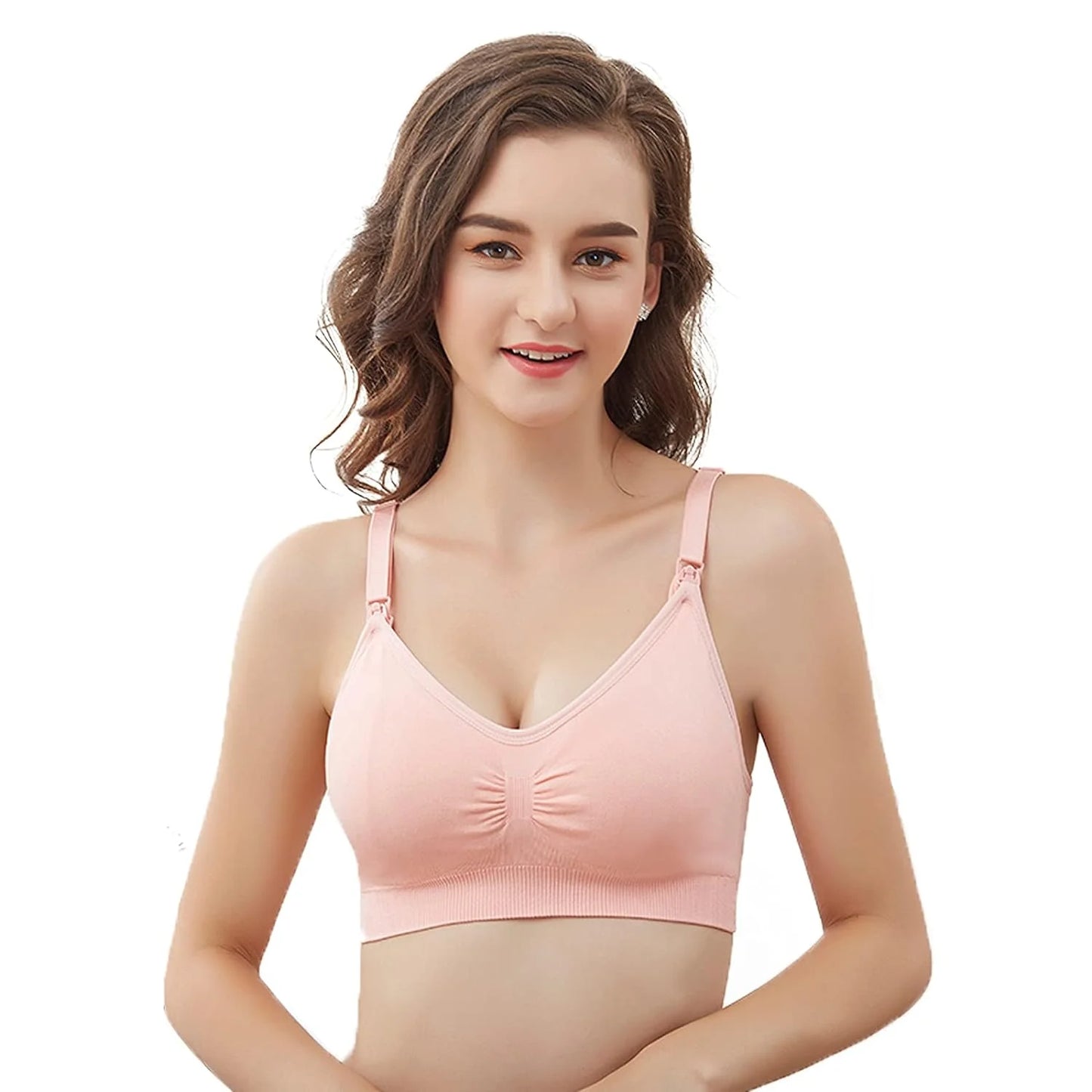 Seamless Full Coverage Nursing- Multicolor 5 pack