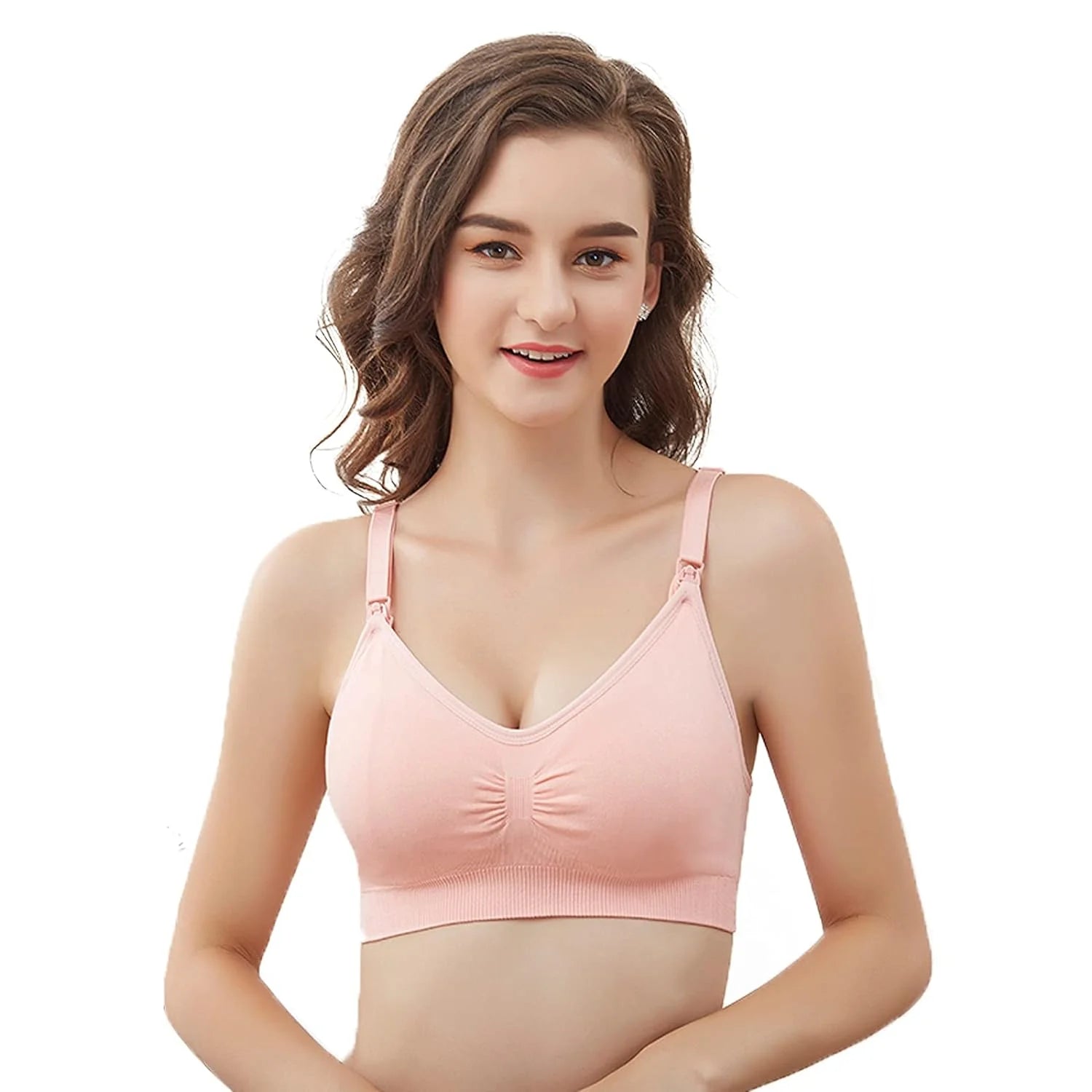 Seamless Full Coverage Nursing- Multicolor 5 pack