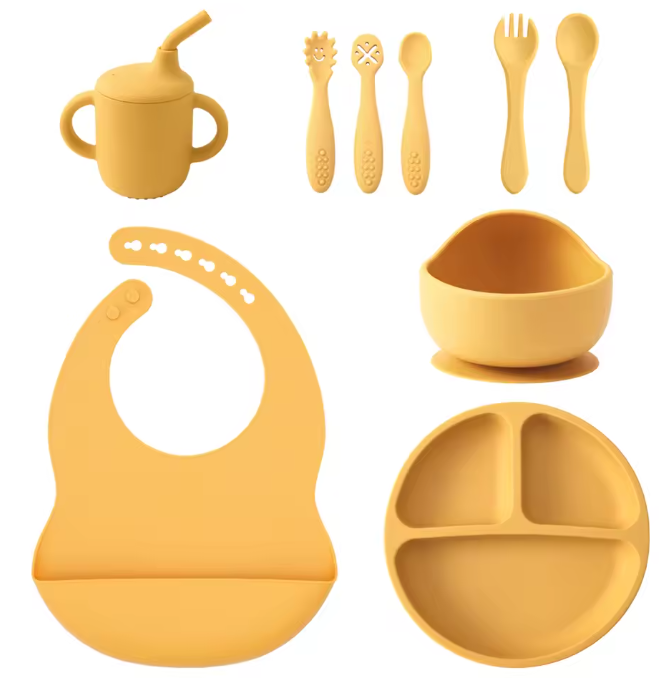 Silicone Baby Feeding Set