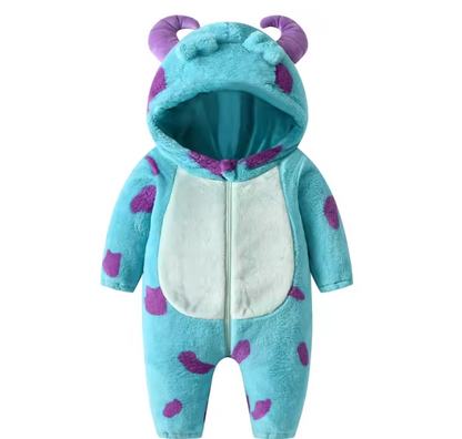 Infant Baby Fleece Jumpsuit