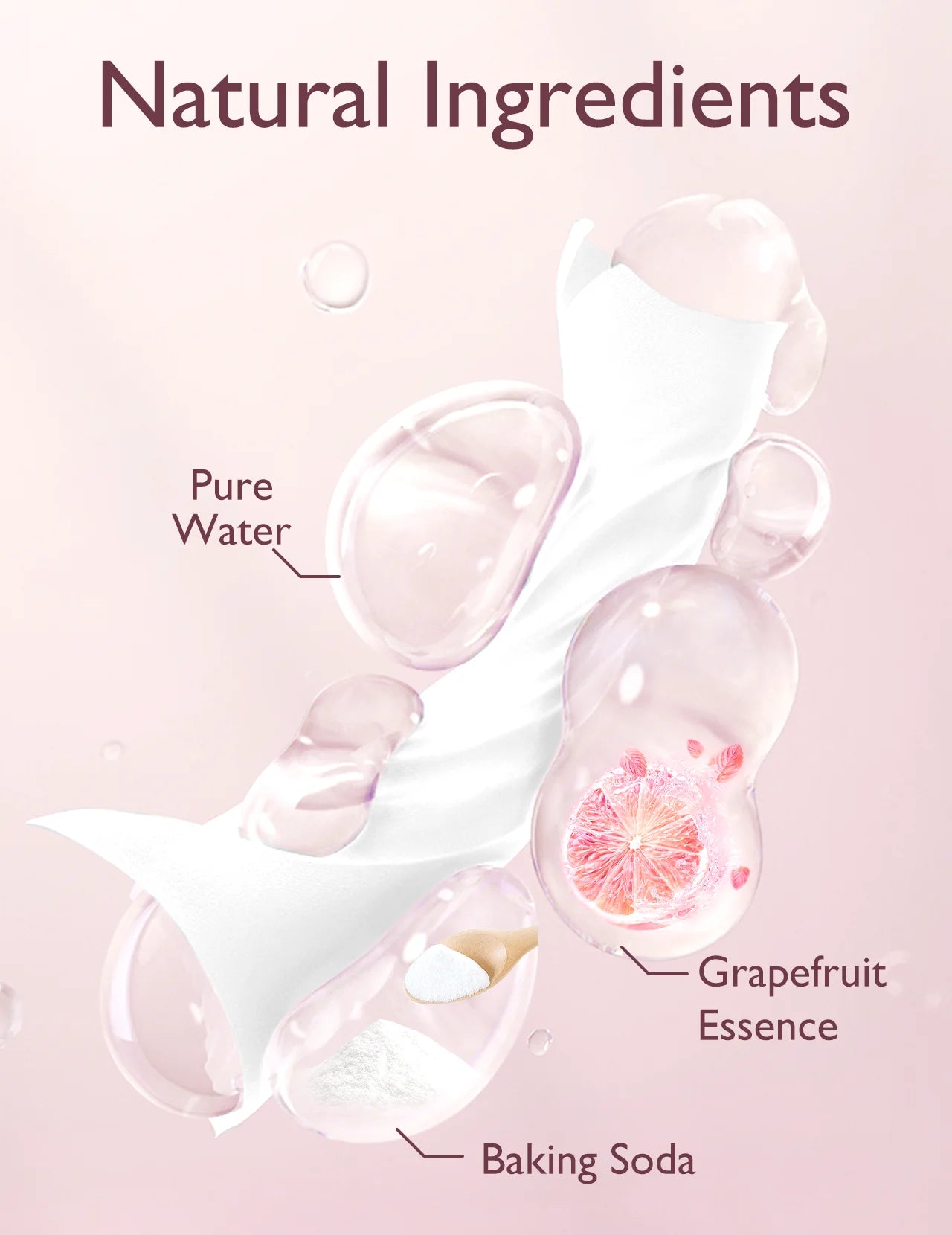 Natural Breast Pump Wipes for Pump Parts Cleaning On-The-Go, 30 Count (Pack of 3), Flash Clean & Resealable Pump Wipes